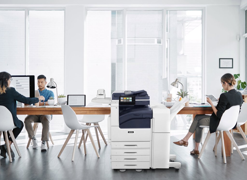 Xerox multifunction printer in a modern office
